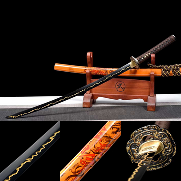 The Yama Hadesu Handmade Katana Manganese Steel